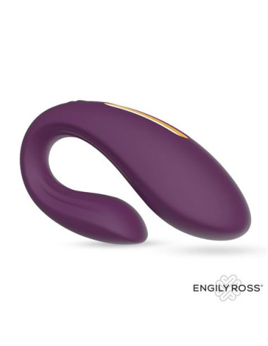 ESTIMULADOR PARA PAREJAS DOS MOTORES CON MANDO ENGILY ROSS DIVEL