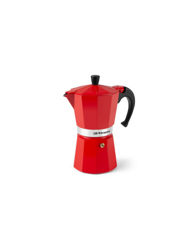 Orbegozo KFR 940 cafetera manual Cafetera italiana Rojo