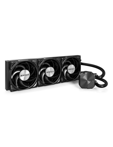 Montech HyperFlow Silent 360 Procesador Sistema de refrigeración líquida todo en uno 12 cm Negro 1 pieza(s)