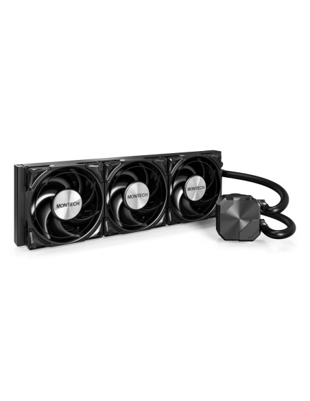 Montech HyperFlow Silent 360 Procesador Sistema de refrigeración líquida todo en uno 12 cm Negro 1 pieza(s)