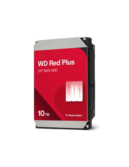 Western Digital Red Plus WD100EFGX disco duro interno 10 TB 7200 RPM 256 MB 3.5" Serial ATA III