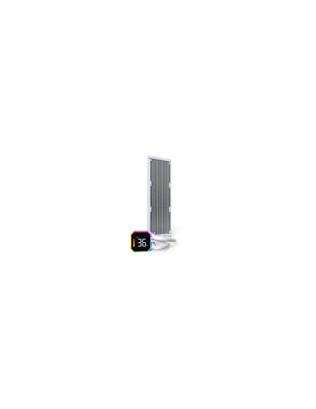Montech HyperFlow Digital 360 Procesador Sistema de refrigeración líquida todo en uno 12 cm Blanco 1 pieza(s)