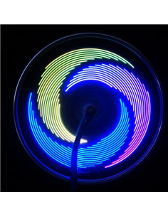 DECORACION LED PARA RUEDAS DE BICILETA FOREVER 2