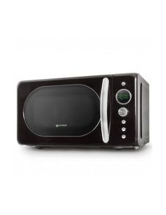 MICROONDAS VINTAGE NEGRO 700W. GRUNKEL