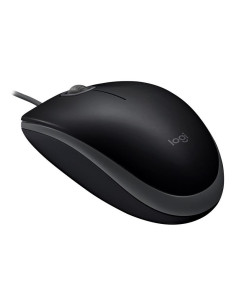 RATON LOGITECH B110 SILENT USB BLACK 2