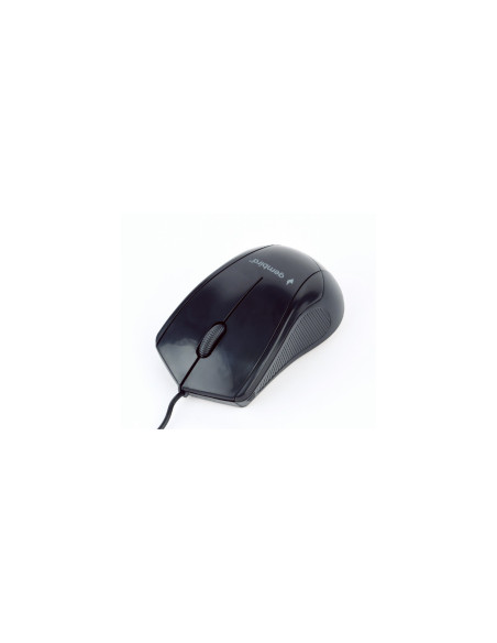 Raton gembird usb tipo A optico 1000dpi ambidextro negro MUS-3B-02