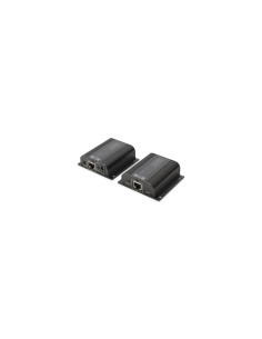 Digitus DS-55100-1 extensor audio/video Transmisor y receptor de señales AV Negro