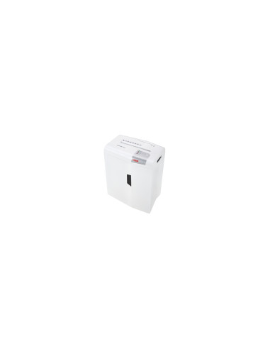 HSM X10 triturador de papel Corte en partículas 58 dB 22 cm Plata, Blanco