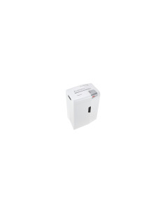 HSM X10 triturador de papel Corte en partículas 58 dB 22 cm Plata, Blanco 2