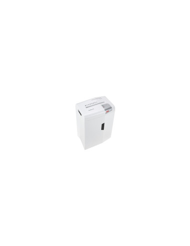 HSM X10 triturador de papel Corte en partículas 58 dB 22 cm Plata, Blanco