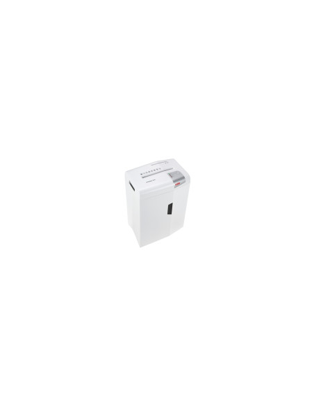 HSM X10 triturador de papel Corte en partículas 58 dB 22 cm Plata, Blanco