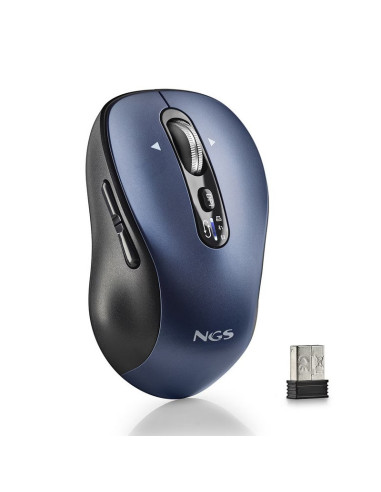 RATON NGS INFINITY RB WIRELESS RECARGABLE MULTIDISPOSITIVO BLACK