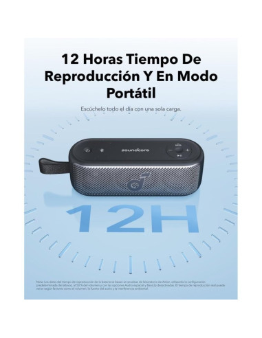 ALTAVOZ SOUNDCORE MOTION 100 20W BLUETOOTH BLACK