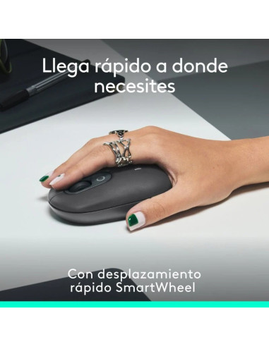 RATON LOGITECH POP MOUSE WIRELESS BLUETOOTH BLACK