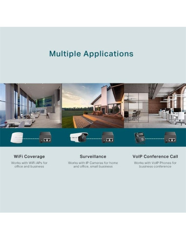 INYECTOR POE T-LINK 30W TL-POE160S