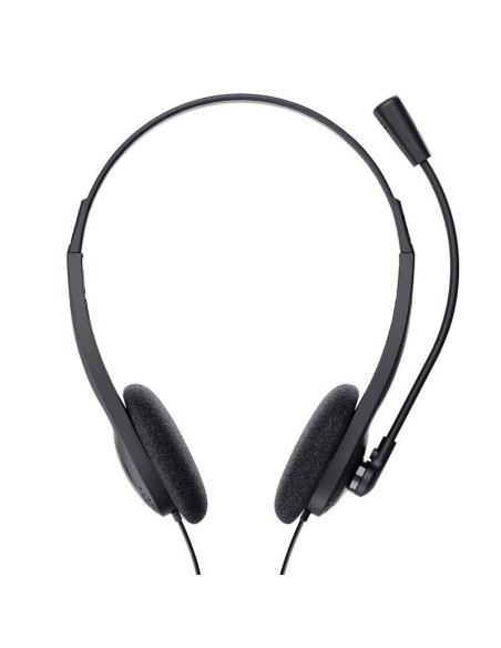 AURICULARES + MICROFONO TRUST CHAT HEADSET JACK