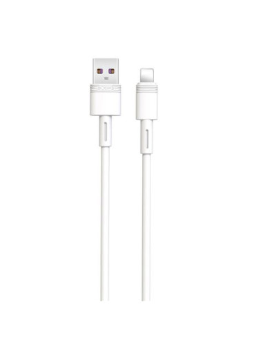 CABLE NBQ166 CARGA RAPIDA USB - LIGHTNING | 5A | 1 METRO | BLANCO XO