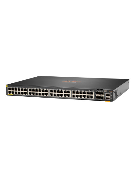 Aruba 6200F 48G Class4 PoE 4SFP+ 370W Gestionado L3 Gigabit Ethernet (10/100/1000) EnergÍ­a sobre Ethernet (PoE) 1U