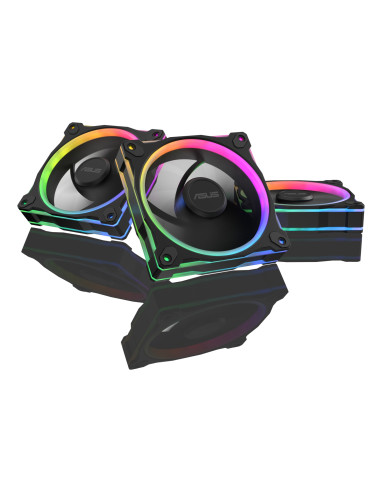 ASUS Prime MR120 Fan ARGB Black 3in1 Carcasa del ordenador Ventilador