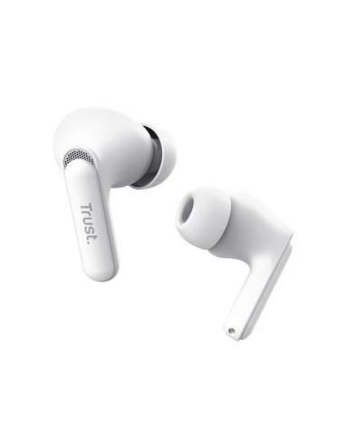 AURICULARES TRUST YAVI EARBUDS ENC BLUETOOTH WIRELESS WHITE