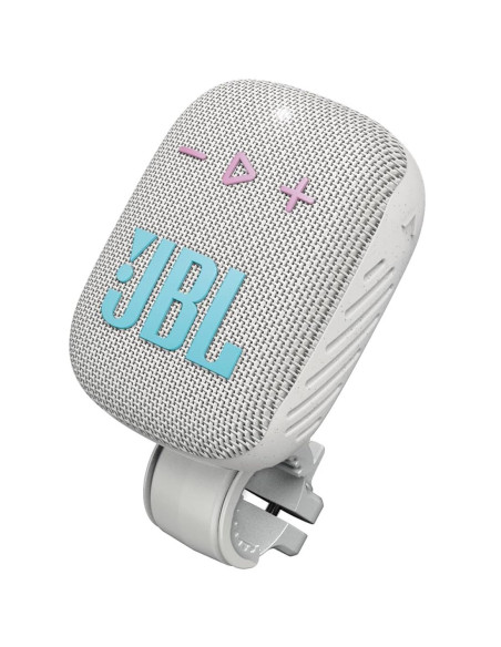Jbl Wind 3S Altavoz Bluetooth Portátil con Soporte para Manillar Gris