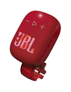 Jbl Wind 3S Altavoz Bluetooth Portátil con Soporte para Manillar Rojo