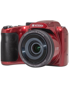 Kodak Pixpro AZ425 Cámara Digital 20Mp y 42x Zoom Roja + Funda de Regalo