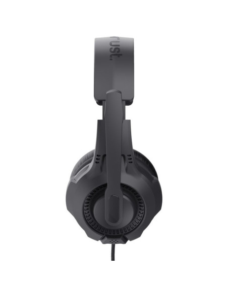 AURICULARES + MICROFONO TRUST HEADSET JACK 3,5MM BLACK/RED