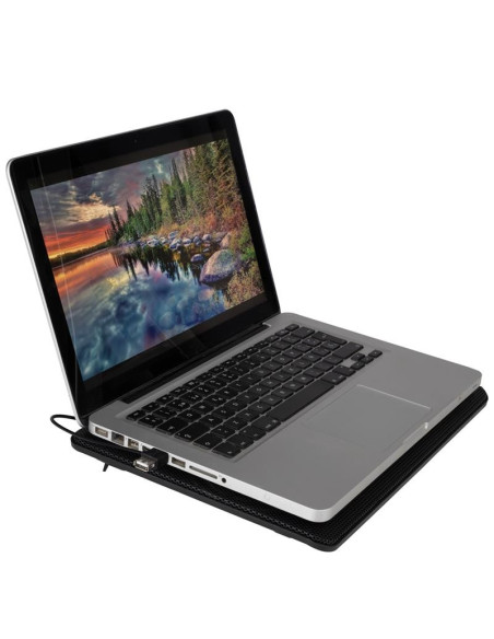 SOPORTE + VENTILADOR NOTEBOOK NGS JETSTAND BLACK