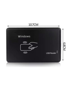 LECTOR DE TARJETAS RFID 125KHZ PORTABLE USB 2