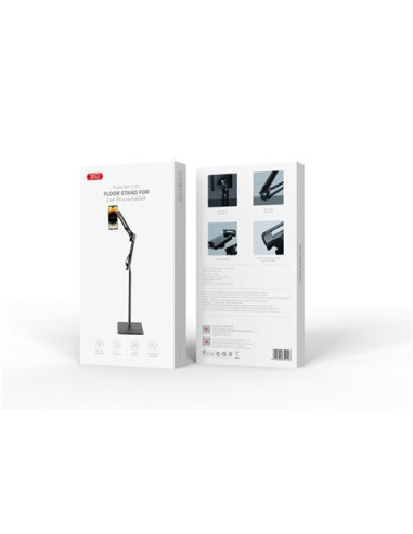 SOPORTE DE SUELO PARA MÓVILES Y TABLETS AJUSTABLE