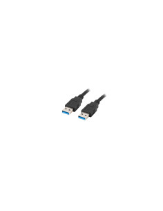 Lanberg CA-USBA-30CU-0005-BK cable USB 0,5 m USB 3.2 Gen 1 (3.1 Gen 1) Negro