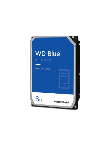Western Digital Blue disco duro interno 8 TB 5640 RPM 256 MB 3.5" Serial ATA III