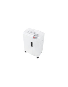 HSM X13 triturador de papel Corte en partículas 57 dB 4 mm Plata, Blanco