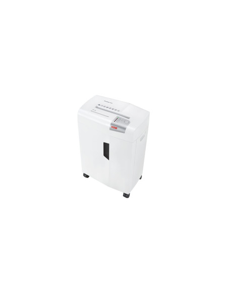 HSM X13 triturador de papel Corte en partículas 57 dB 4 mm Plata, Blanco