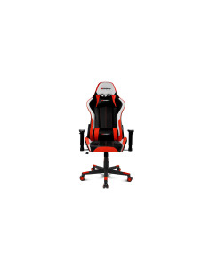 DRIFT DR175 Silla para videojuegos universal Asiento acolchado Negro, Rojo, Blanco