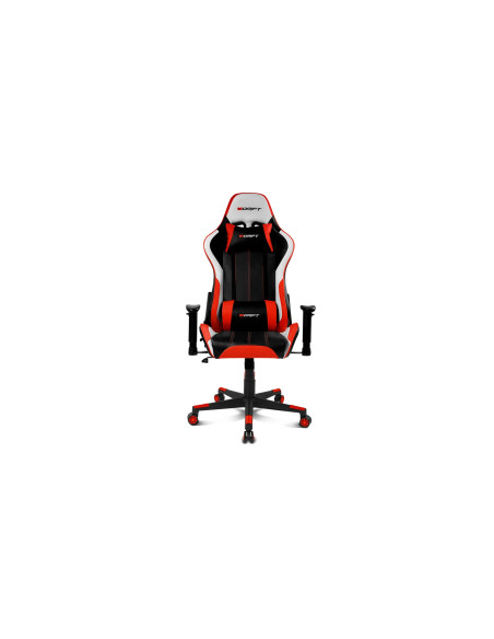 DRIFT DR175 Silla para videojuegos universal Asiento acolchado Negro, Rojo, Blanco