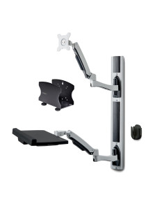 StarTech.com Estación de Trabajo Soporte de Pared para Monitor VESA