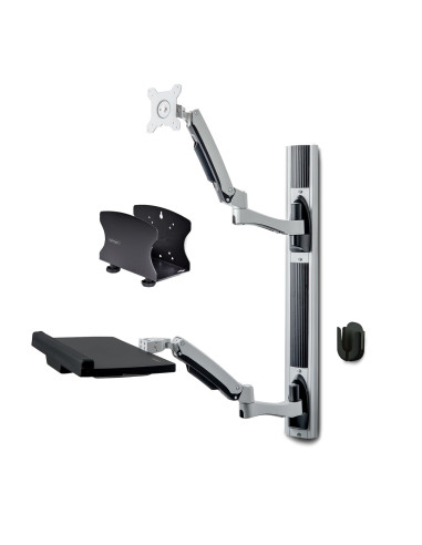 StarTech.com Estación de Trabajo Soporte de Pared para Monitor VESA