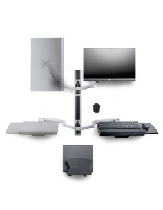 StarTech.com Estación de Trabajo Soporte de Pared para Monitor VESA 2