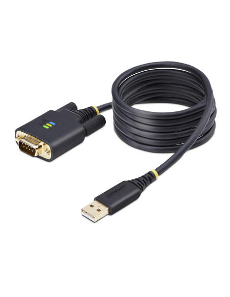 StarTech.com Cable Adaptador USB a Serie DB9 RS232 FTDI de 2m -