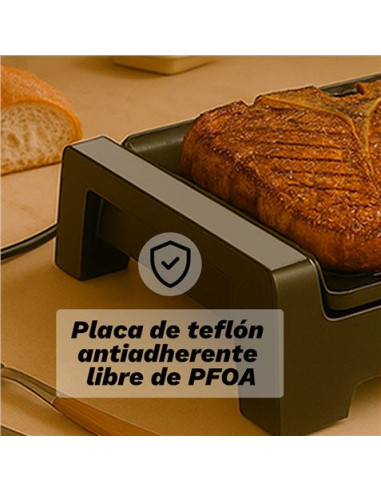 PLANCA DE ASAR ELECTRICA + GRILL BK-DH51 CON 2200W GRUNKEL