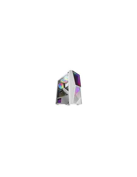 Torre Mars Gaming Iluminación RGB ATX Blanco