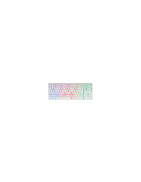 Mars Gaming MK023WPT teclado Juego USB QWERTY Portugués Blanco