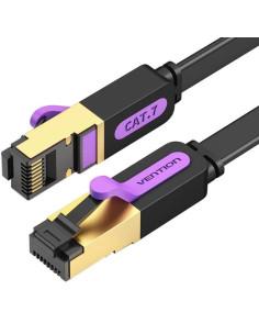 CABLE DE RED CAT.7 STP 1.5M VENTION BLACK