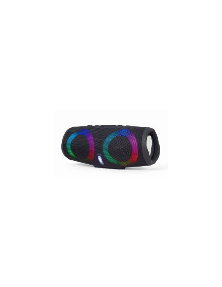 Gembird SPK-BT-LED-02 altavoz portátil Altavoz monofónico portátil Negro 10 W