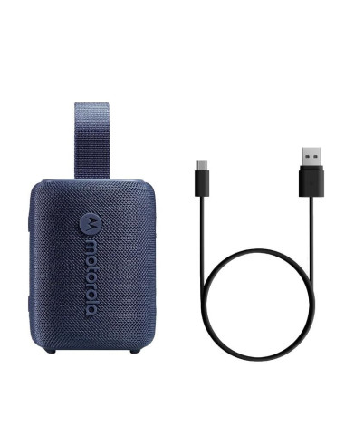 ALTAVOZ MOTOROLA ROKR 300 WIRELESS BLUETOOTH 5.3 IP67 BLUE