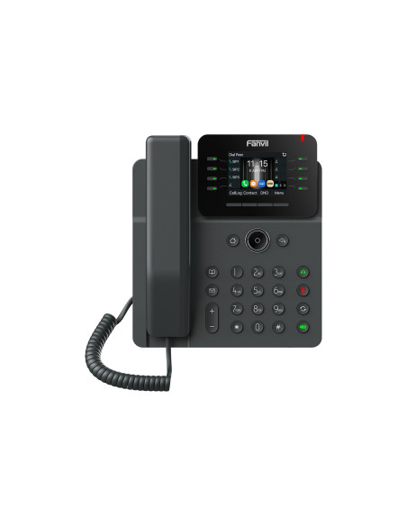 Fanvil V62G teléfono IP Negro 12 líneas LCD