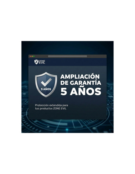 Zone Evil ampliación garantía equipos hasta 5 años