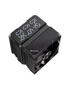 Hiditec DC40 PRO Procesador Refrigerador de aire 12 cm Negro 1